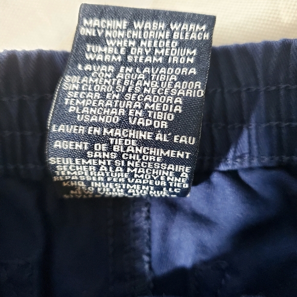 🇺🇲Nautica toddler boy's white, navy, red twill shorts and polo set Size 2T - Picture 11 of 11